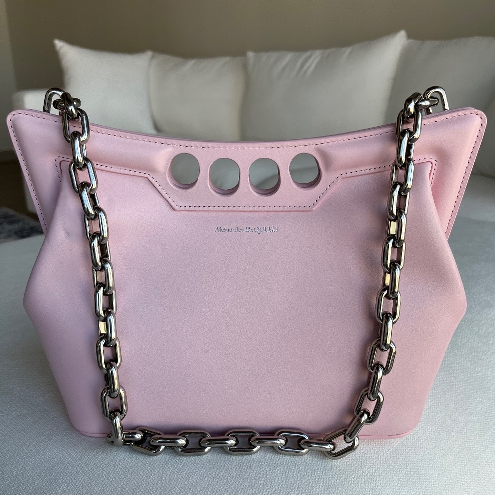 Alexander McQueen The Peak Bag in Pink